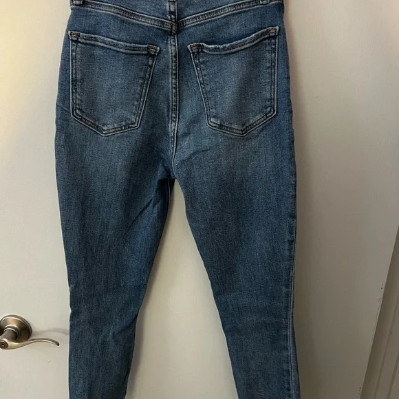 Abercrombie & Fitch The Super Skinny Ankle High Rise Curve Love - Picture 3 of 4